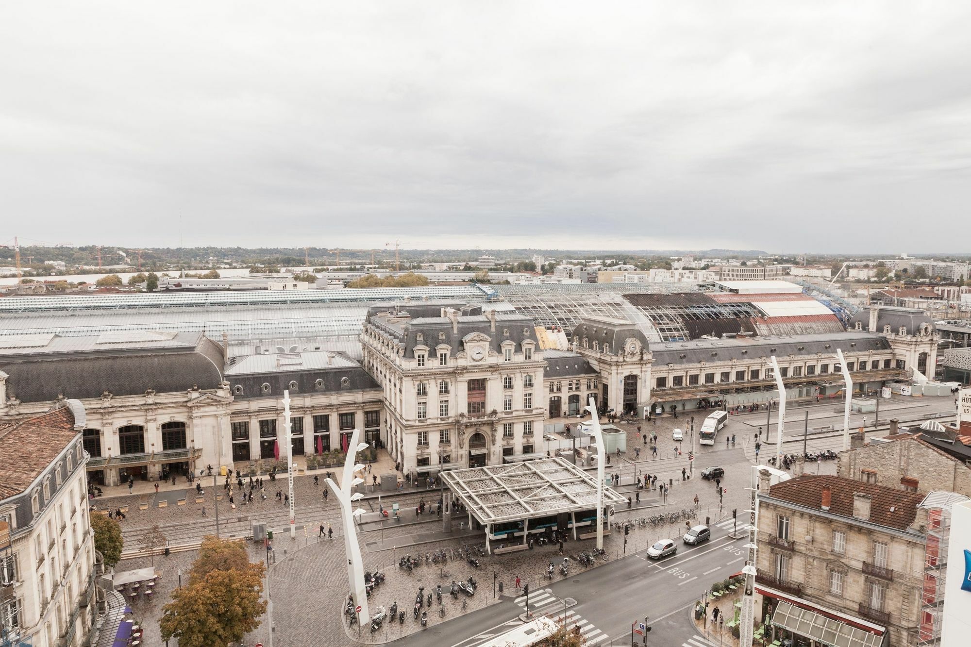 Free Parking - Self Checkin - Wifi - Panoramique Terrasse - Duplex Saint Jean - Superbordeaux Apartment Luaran gambar